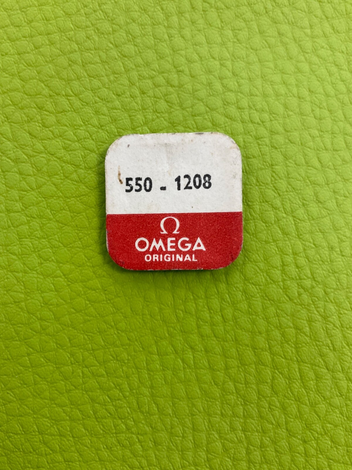 Omega 550-1208 Mainspring Original seal