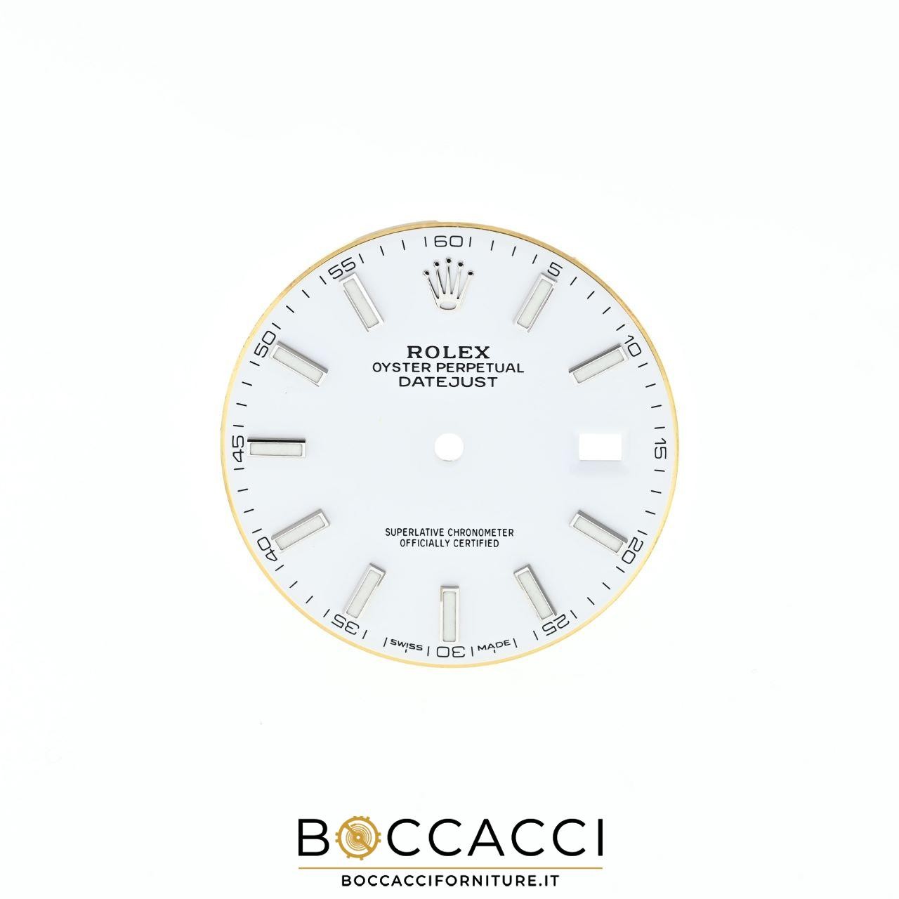 ROLEX White Dial for Datejust 41 126300 126334 Chromalight (EXCELLENT STATE)