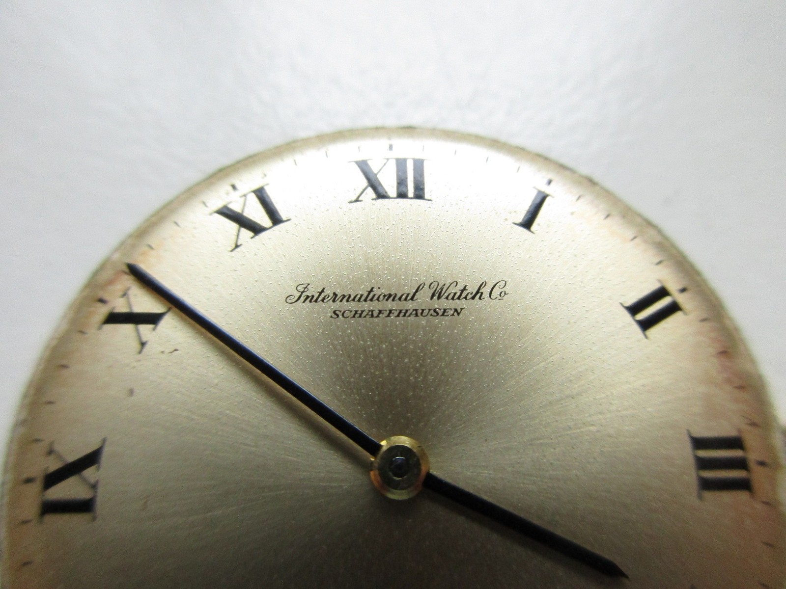 International watch co IWC cal. 423 Swiss watch movement & dial – running