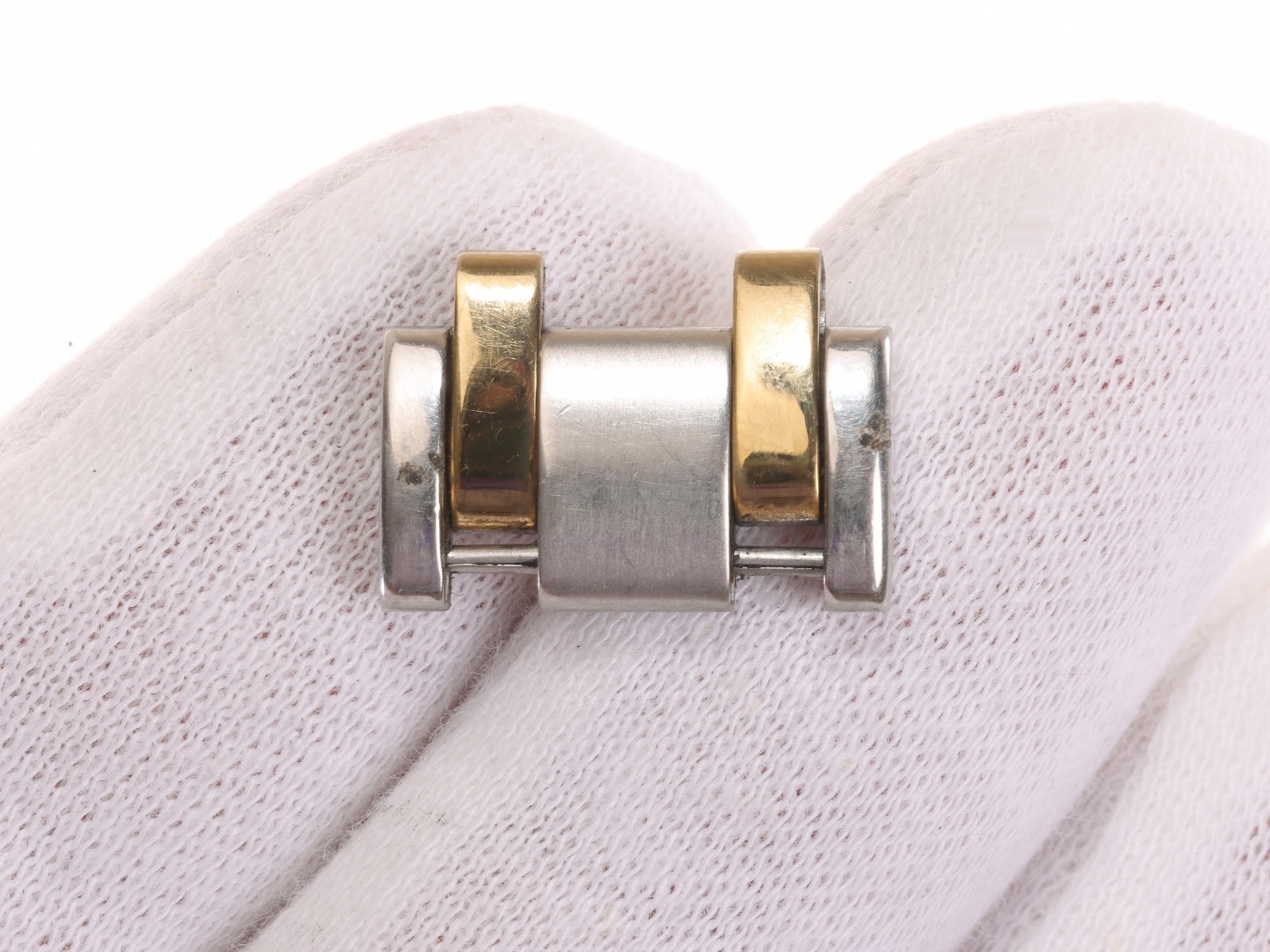 SEIKO Bracelet LINK for Men’s Watch with “48J7-B” Band Silver/Gold