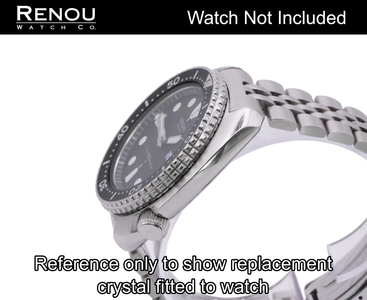Seiko Generic 320W34GA00 Crystal for 6306, 6309, 7548 Divers Watches