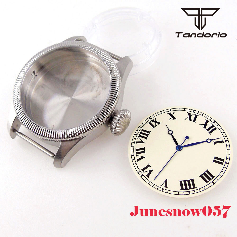 Fit NH35 NH36 NH34 ETA2824 39MM Men Watch Coin Edge Bezel Case Dial Hand Set