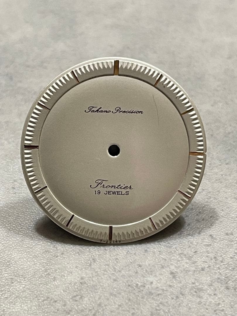 Takano Precision Frontier 19 Jewels Watch Dial T-22149 32.35 mm