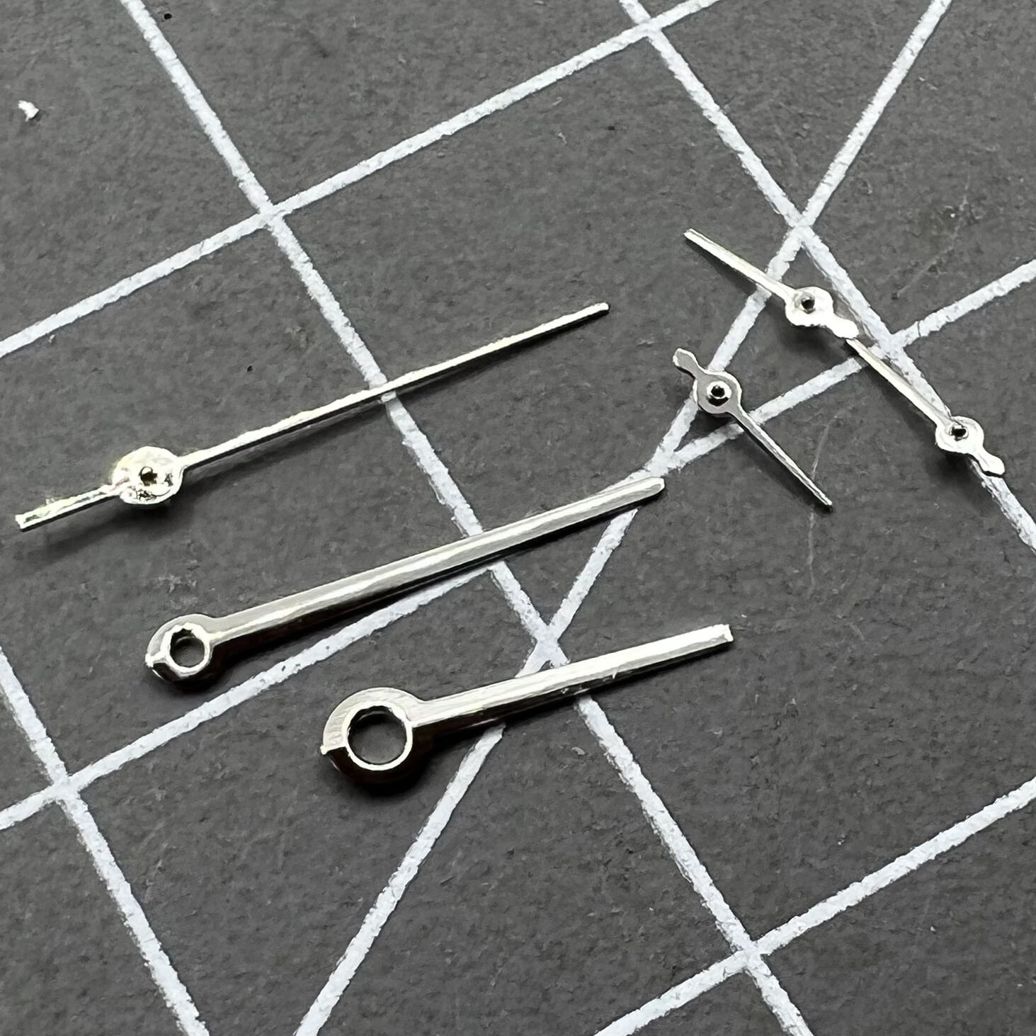 10.5mm Silver Trim No Lume Watch Hand for Movement VX3J VX9J VX7J VX3N VX9N VX42