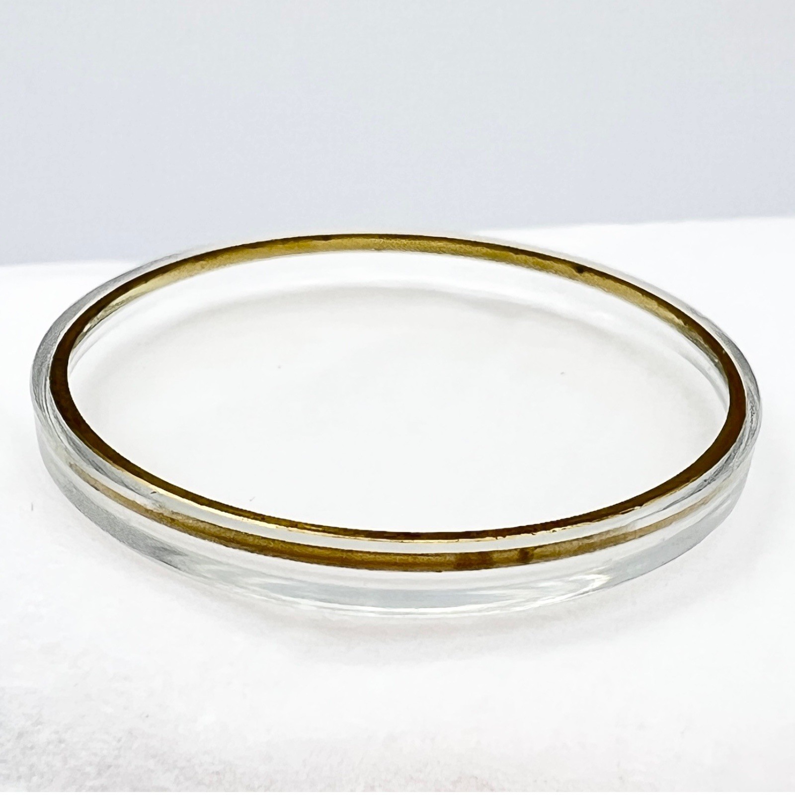 Round Armored Watch Crystal w/ YELLOW Tension Ring G-S 16.1 to 35.0mm Read!