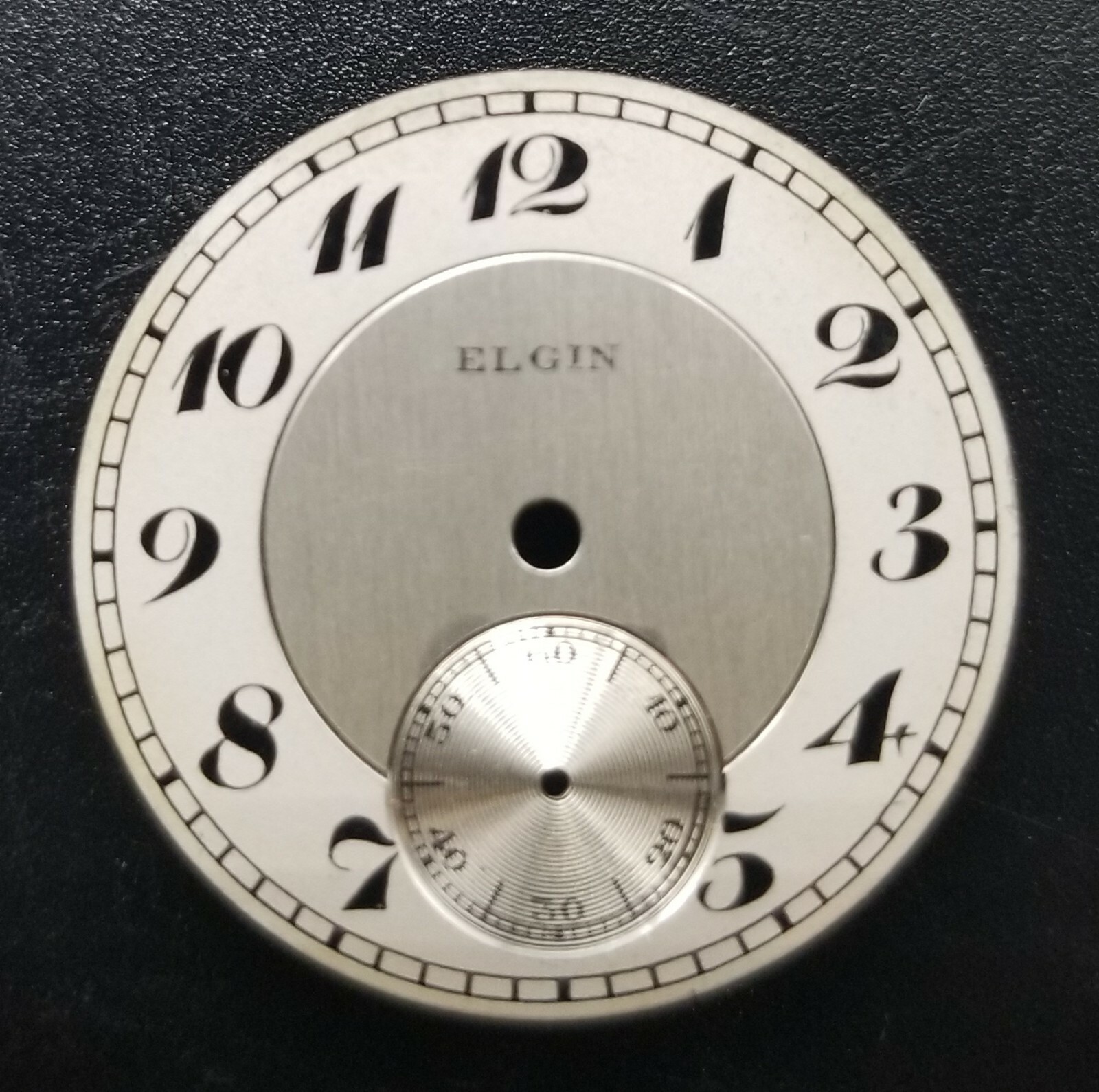 Elgin Metal Dial 24.50mm 3 0/s (495)