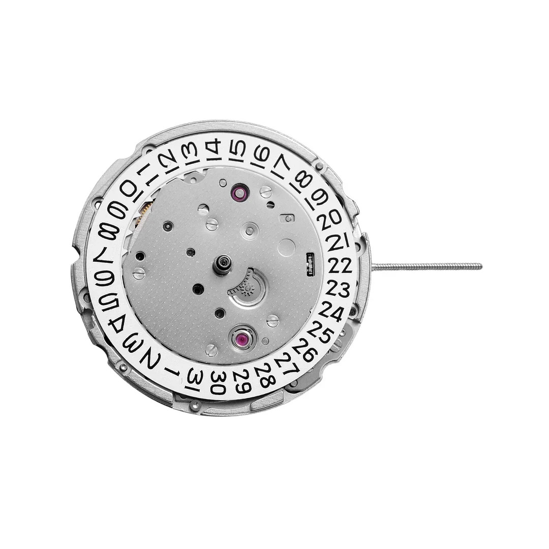 Miyota/Citizen 9015, 3 Hands, Date @3, Japan Automatic Movement Ht. 6.0MM
