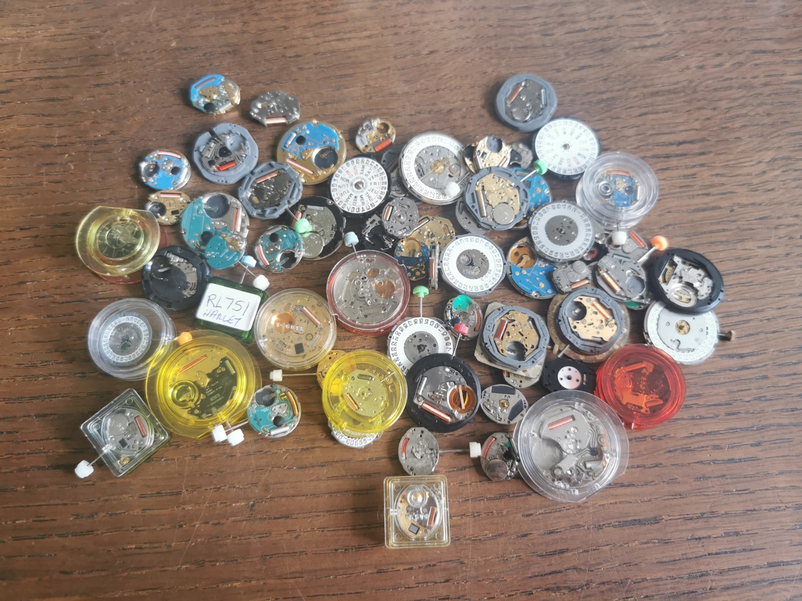 Quartz Watch Movements for Repair / Parts, Mixed Lot, Watchmaker #T335
