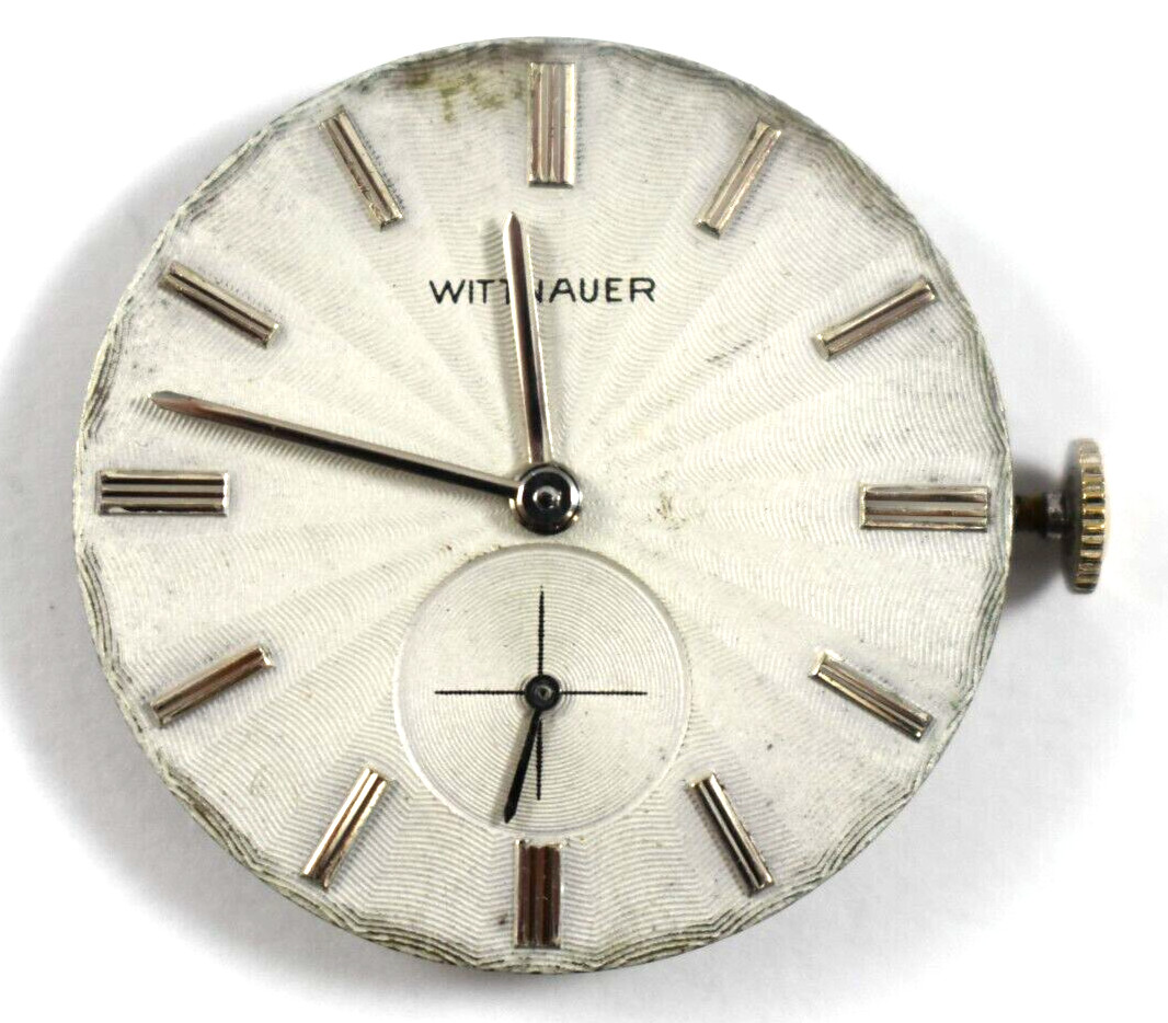Vintage Wittnauer Manual Wind 17J Revue 76/3G Wrist Watch Movement lot.rh