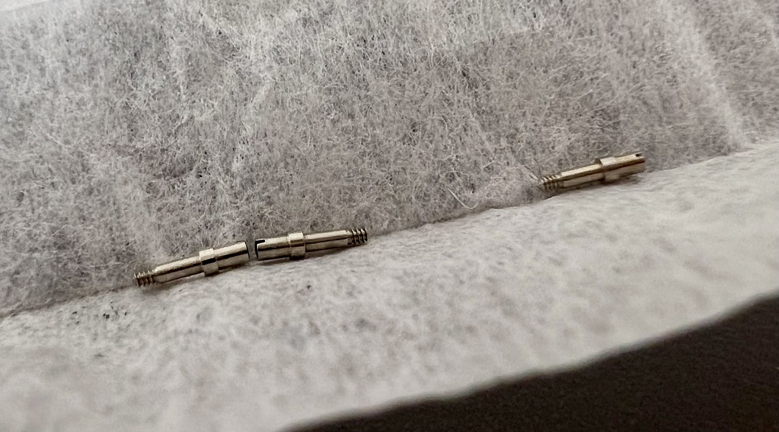 AS 976 SETTING LEVER SCREWS BRIDGE SET POCKET WATCH PARTS WATCHMAKER NOS #Q26