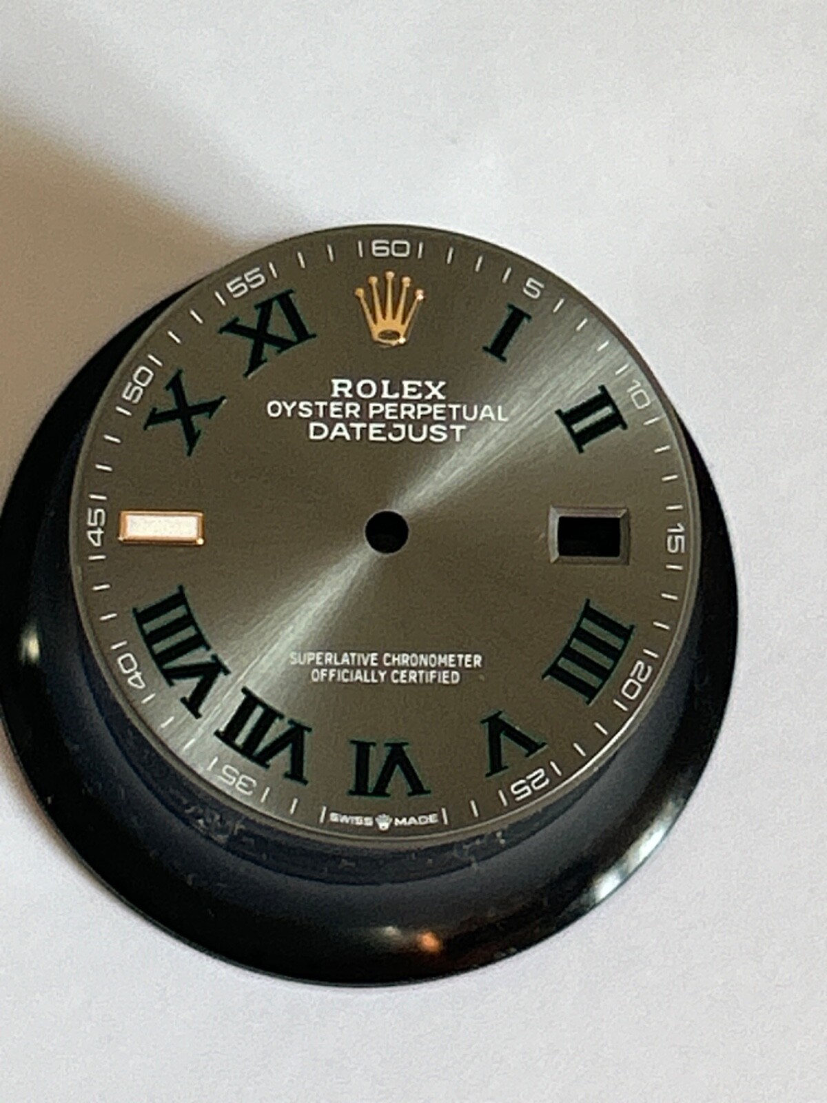 NEW Original Rolex Wimbledon 126231 Datejust 36mm Two-Tone Rose Gold Dial