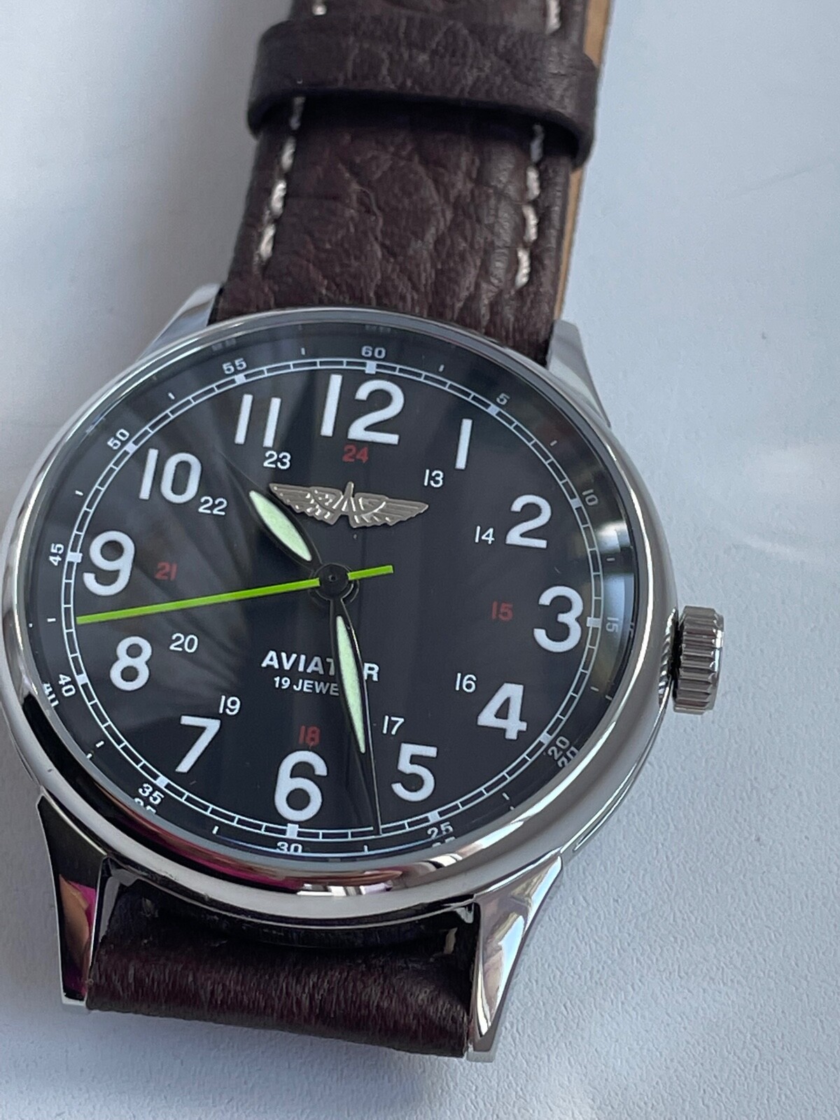 RAKETA 2609 HA mechanism USSR case steel MANS WRISTWATCH NEW marriage