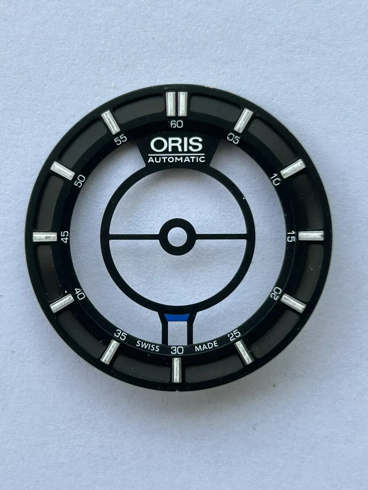 Oris TT1 Engine Date Skeleton Dial