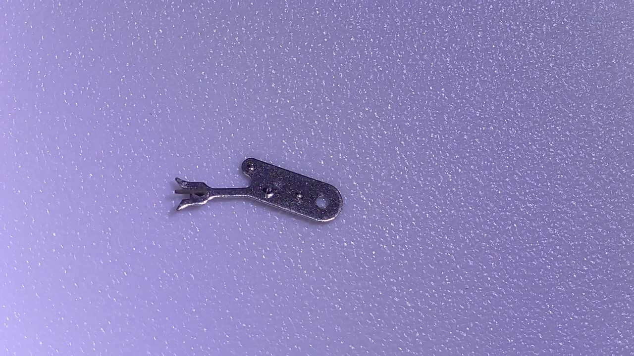 Watch Parts For Cattin C-66 Stainless Steel Gray Escapement Anchor