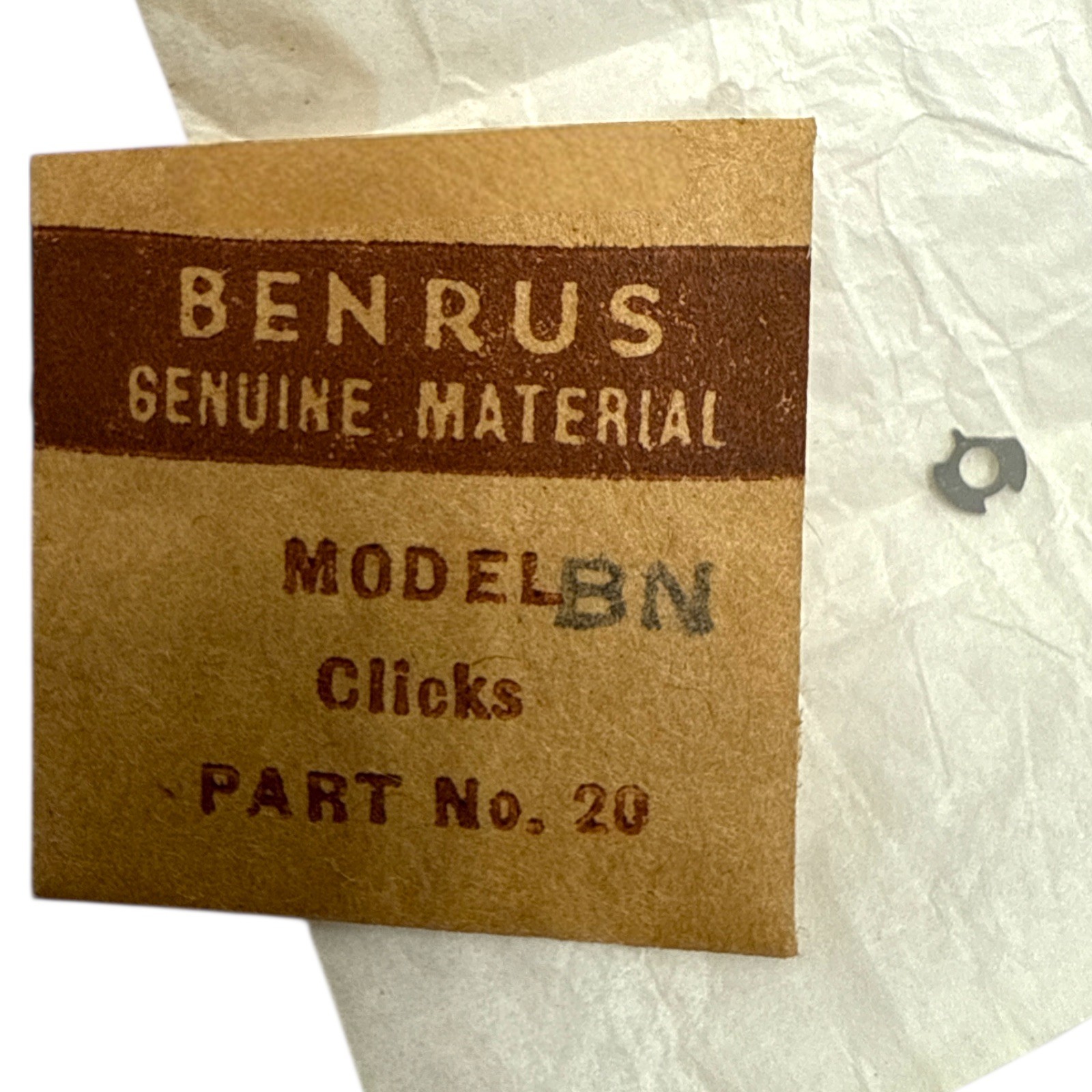 Benrus BN Click BestFit 425/149 ETA 1240 Fits Multiple, Read List!