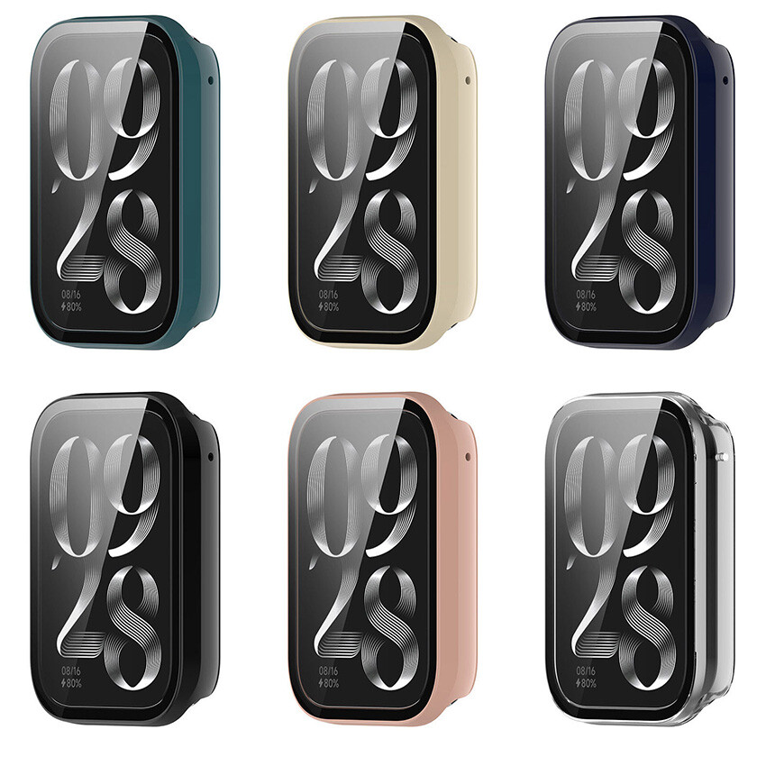 Smart Watch Case Tempered Glass Screen Protector Cover For Mi Band9Pro/Band 8Pro