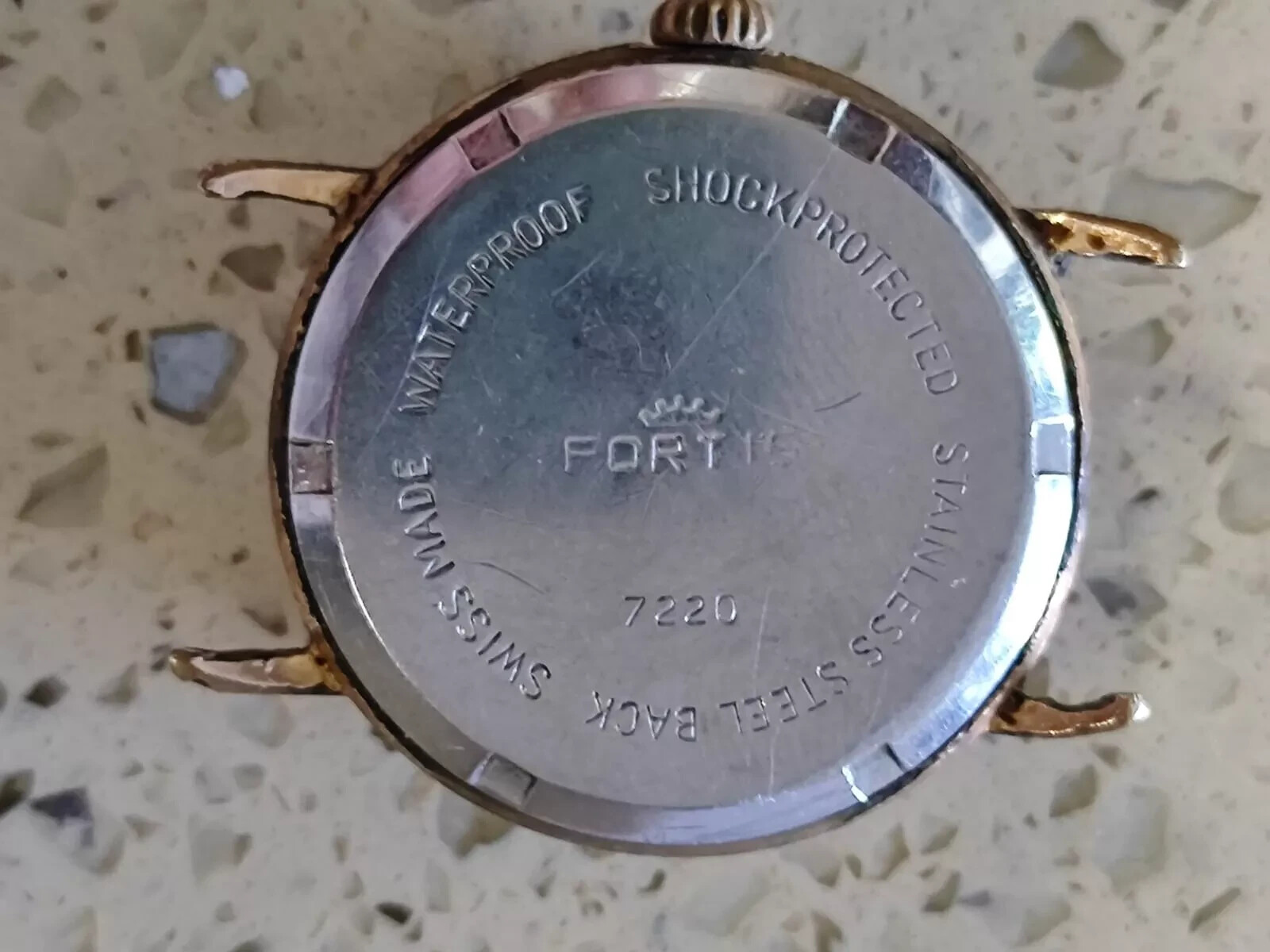 ORIS 652KIF 50s 7 Jewel Movement winding Not Work -FOR PART OR Repair