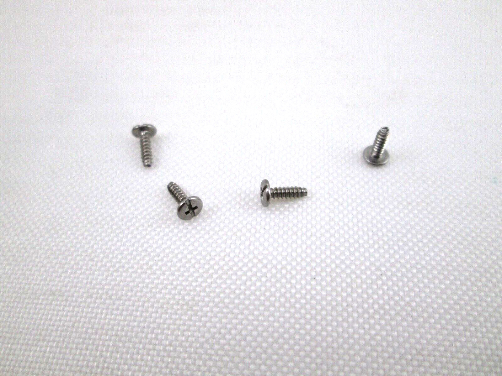 Genuine Casio ECB2000 GM100 GSTB400 MTG3000 PRG100 watch case back screws X 4