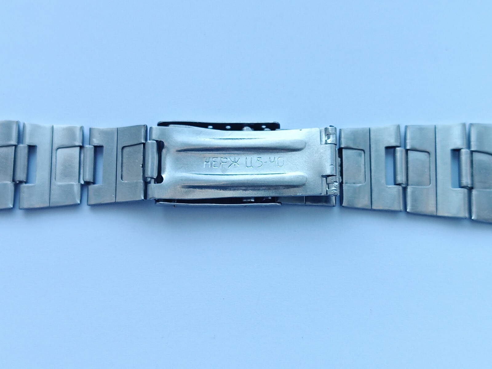 ✩Vintage Watch Bracelet Stainless Steel 18 mm USSR Watch 1970’s ✩