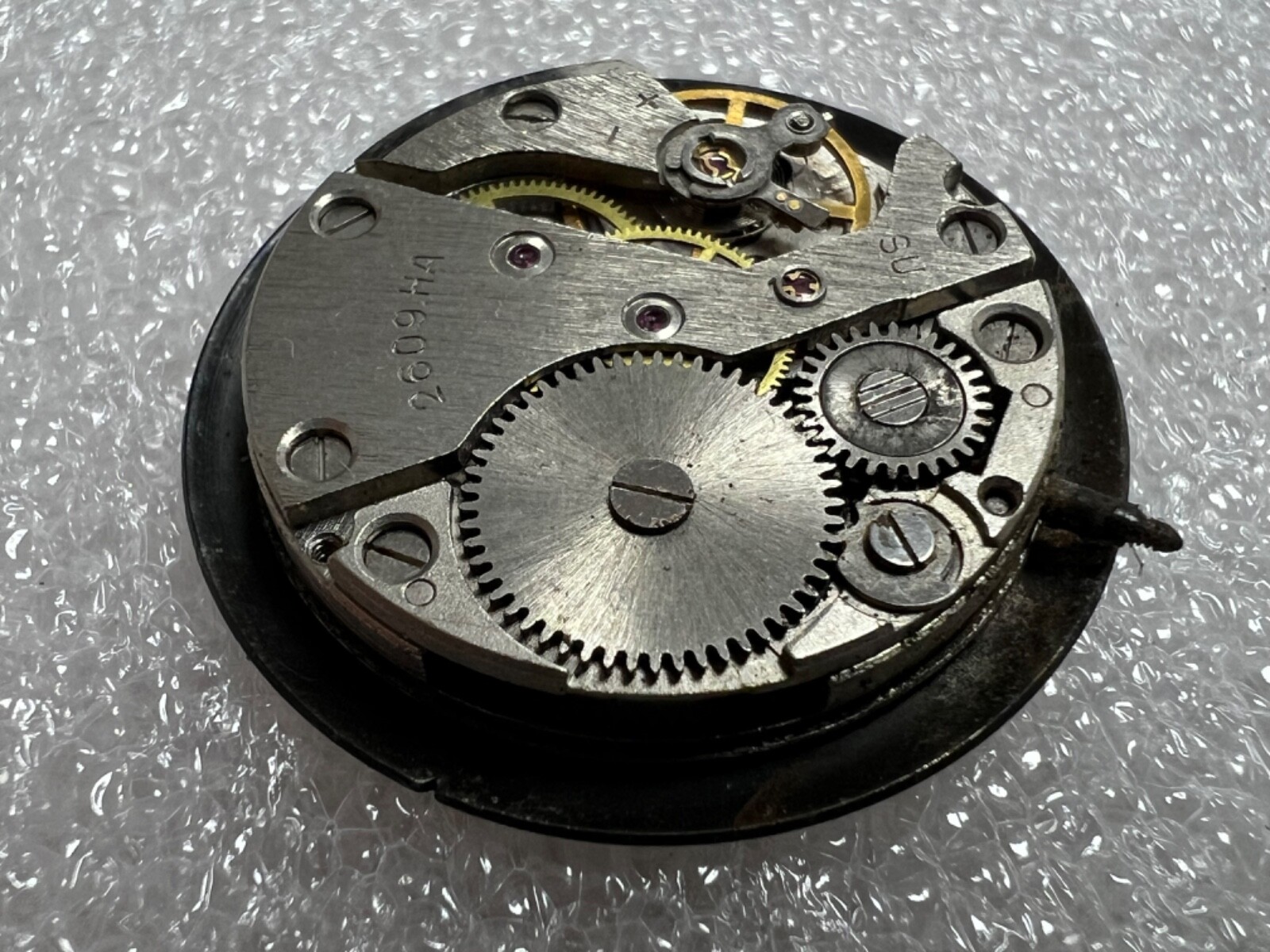 Watch movement USSR Raketa Cal.2609.НА plus Dial.For parts.