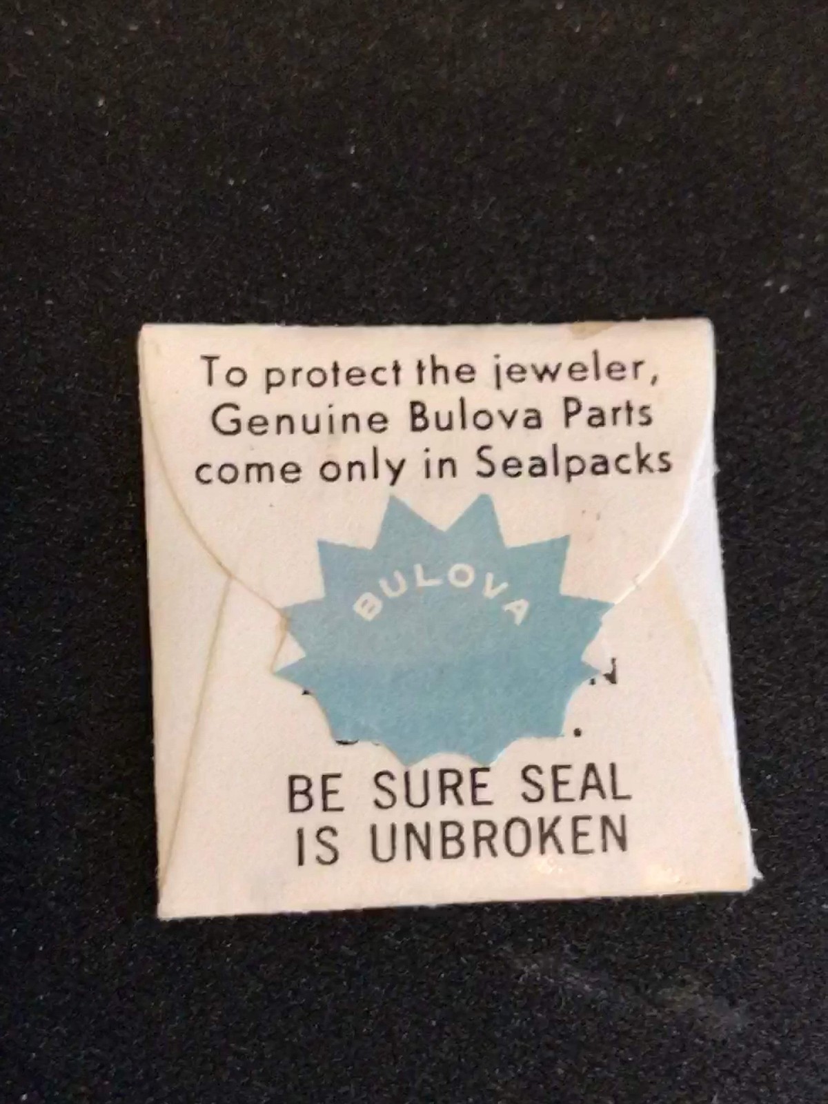 Bulova Factory UNCUT stem for caliber 11ANAC – new in envelope