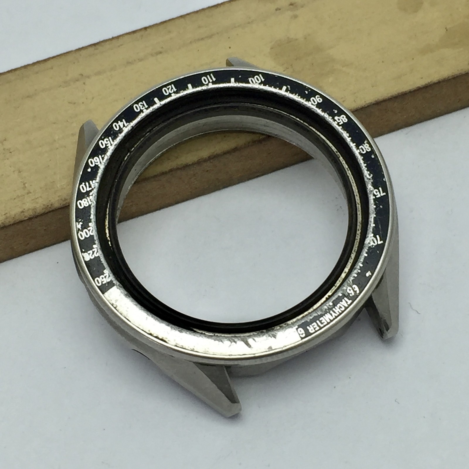 Seiko Chronograph 6139-6040 Automatic Ghost Cock Bezel Vintage Watch Case TYB411