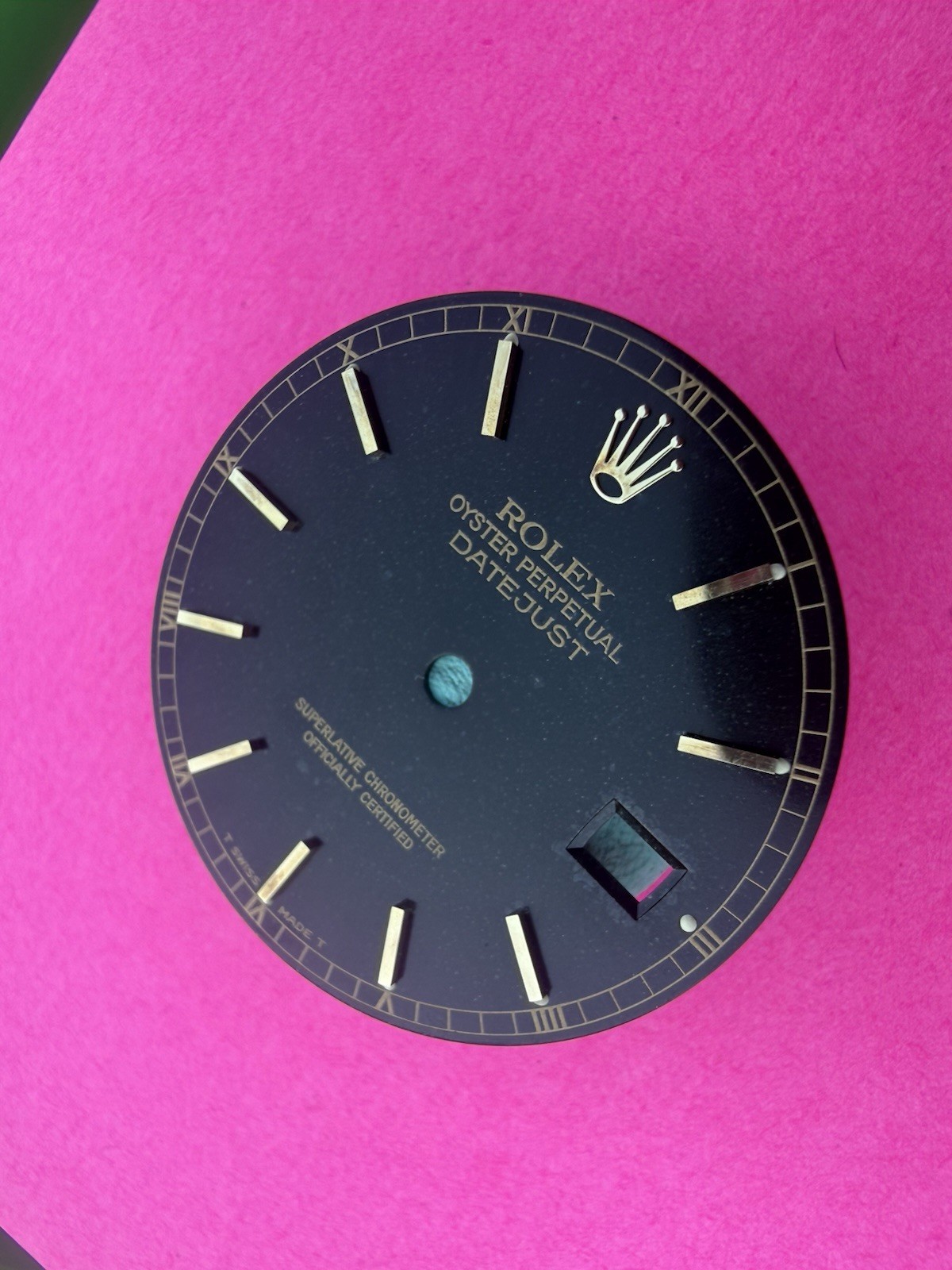 Rolex Original 36mm Datejust Black dial TwoTone 16013, 16233, gold markers