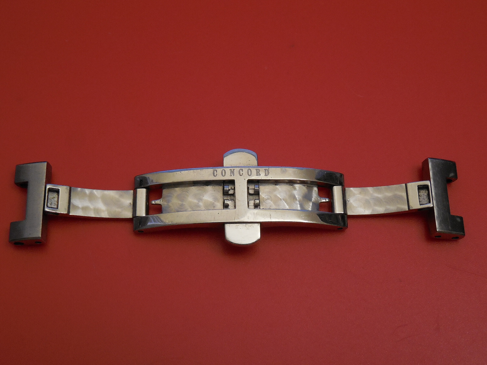 GENUINE CONCORD STEEL DEPLOYMENT BUCKLE FOR MARINER BAND BRACELET UPDATED MODEL