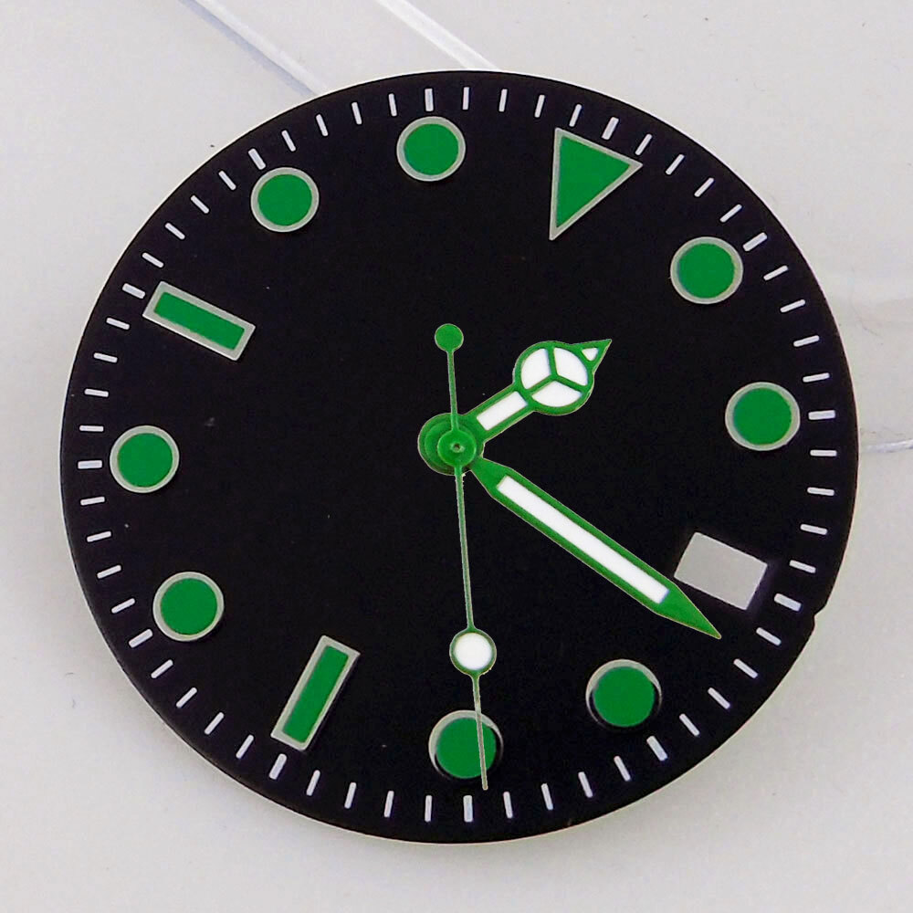 28.5mm Watch Dial Face Hand Set Fit NH35 NH36 NH35A NH36 Automatic Movement Date