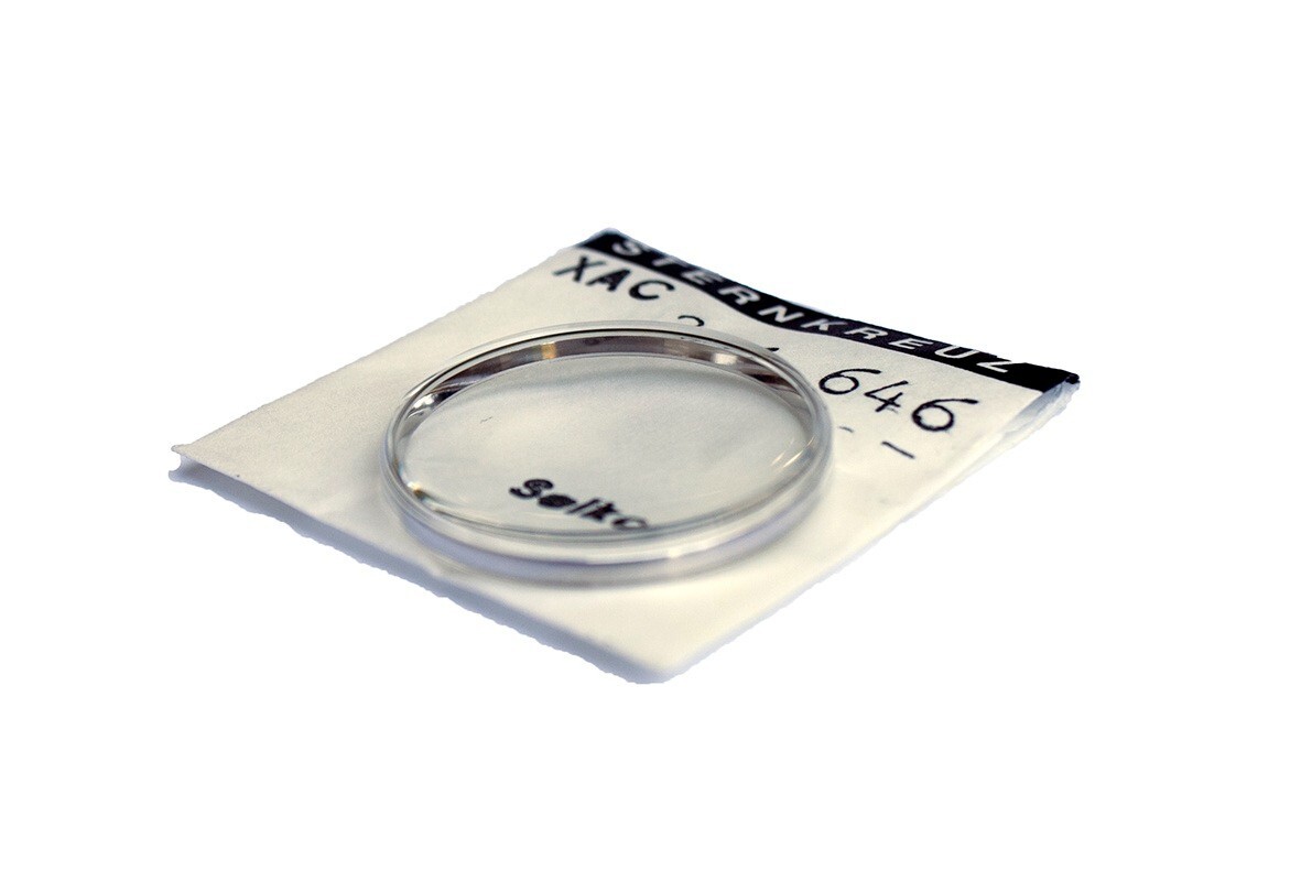 Replacement Plexi Plastic w/ Tension Ring Crystal for Seiko Vintage Quartz