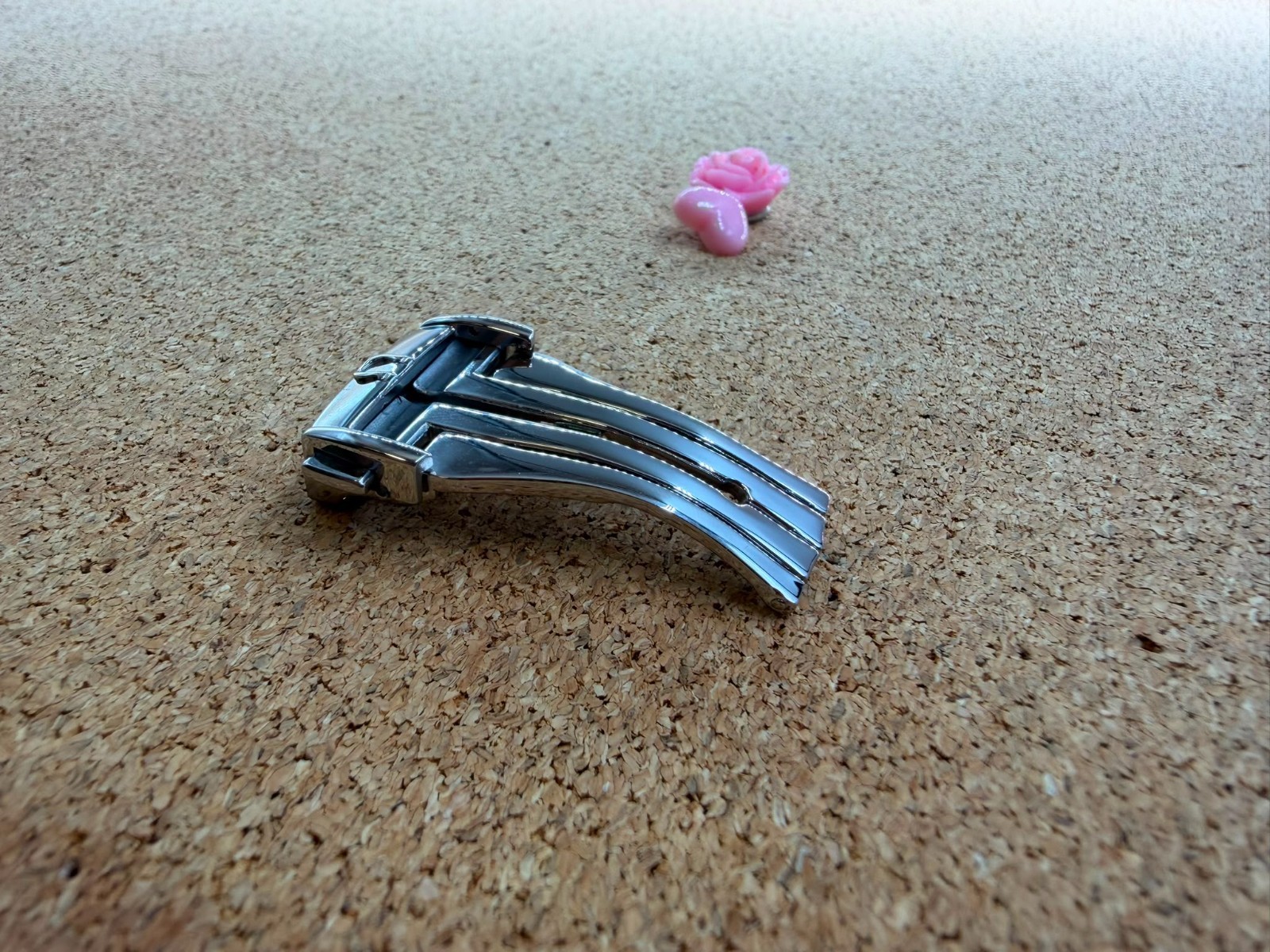 20mm Deployment Polish Buckle Fits Seamaster Omega.