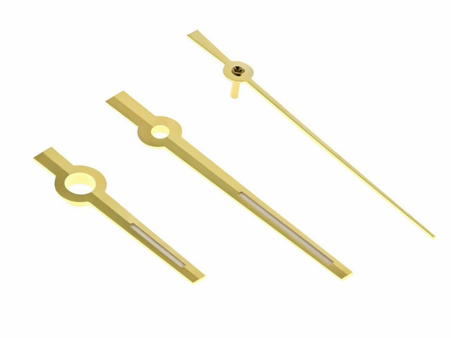 Watch Hands For Rolex Datejust Non Quick Set Movement 1530-1570 Stick Yellow