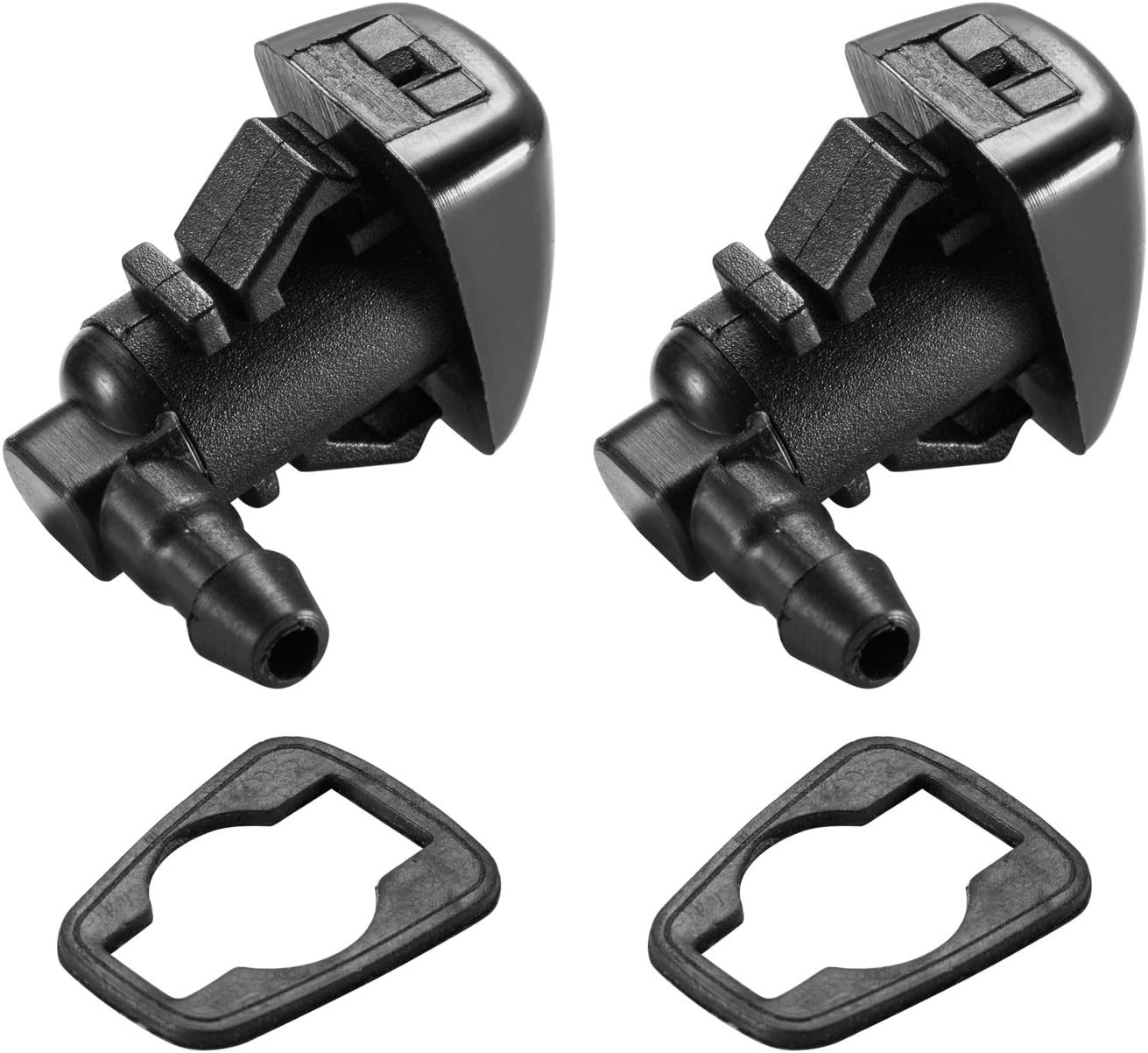 2PCS Front Windshield Washer Nozzle Wiper Spray Kit fit for 2008-2012 F