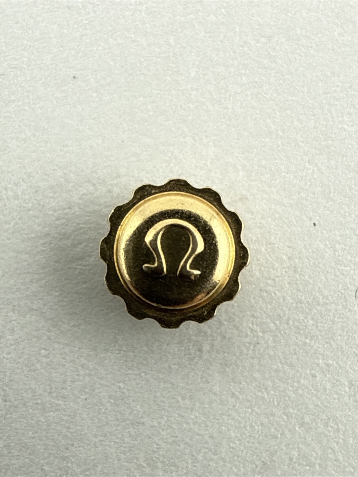 Omega Yellow Gold 5mm Wristwatch Crown