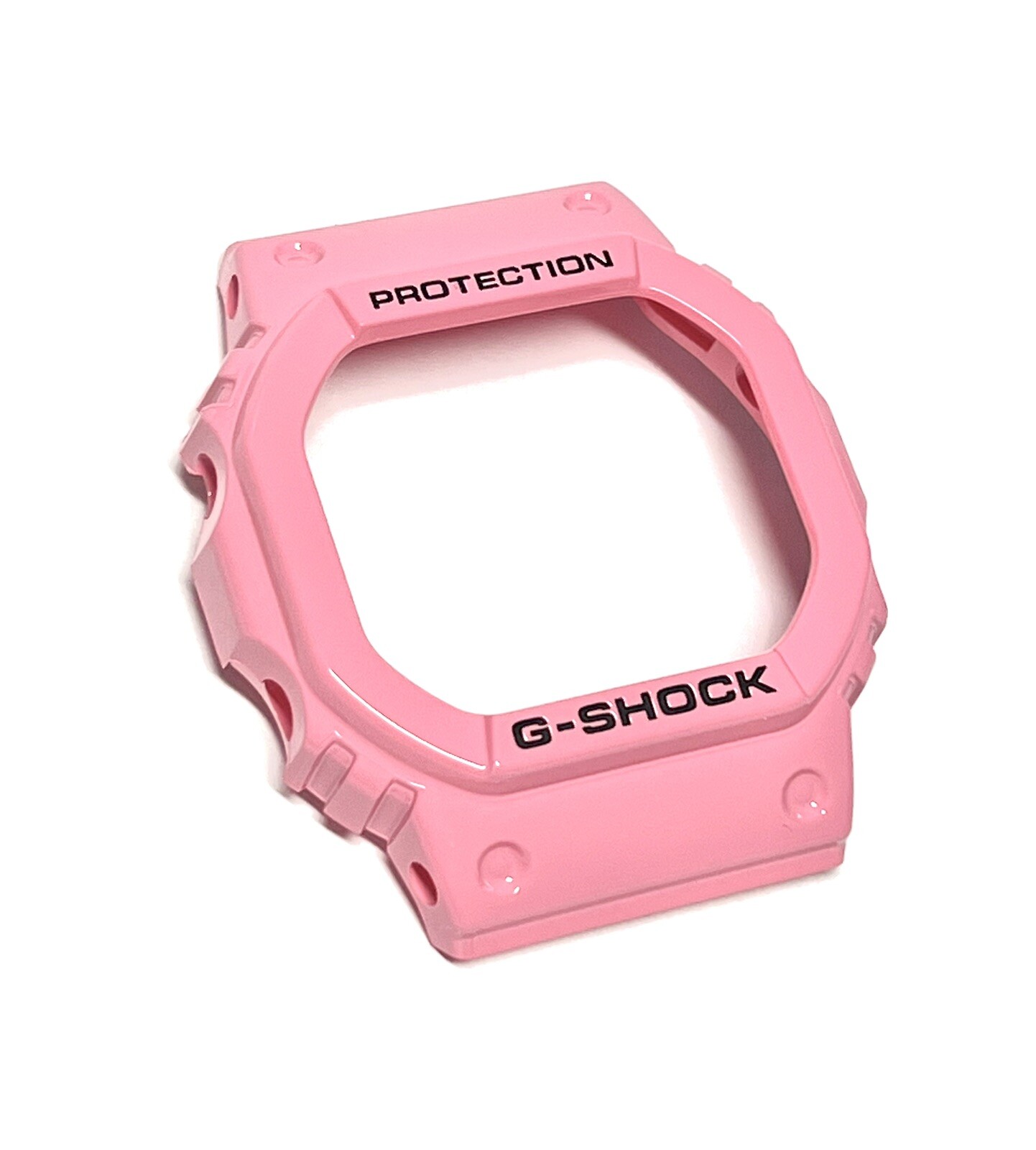 Genuine G Shock Replacement Bezel Cover for DW5600LR-4 GLOSSY PINK NEW **