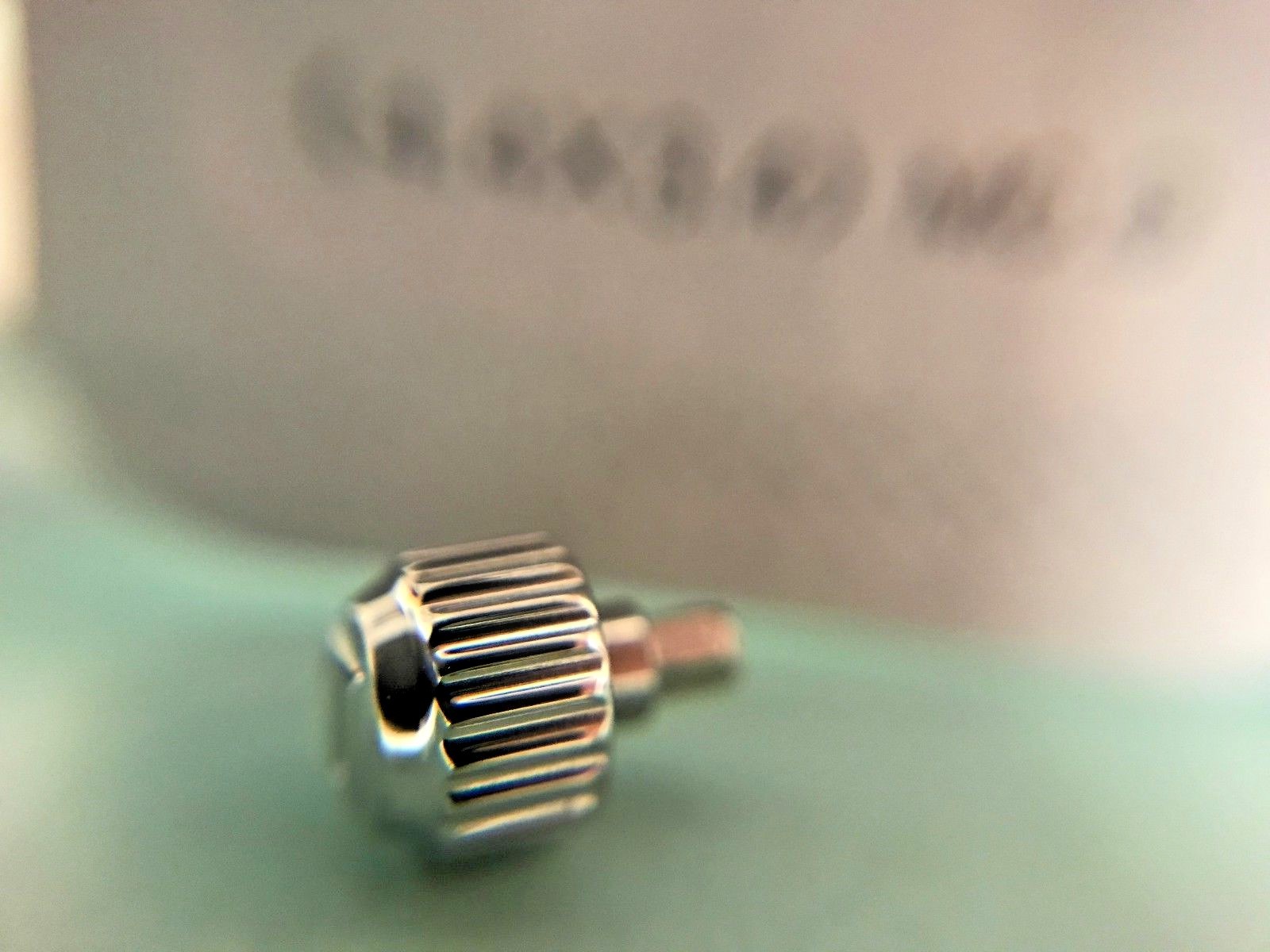 TAG HEUER STEEL FACTORY SCREW DOWN CROWN #59 4.4mm waf1418/1419