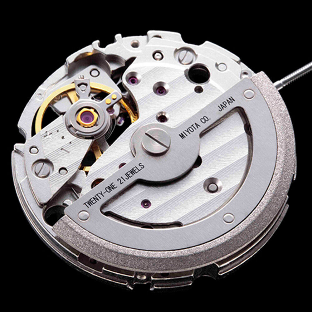 Miyota / Citizen 82S0 Silver Plated Japan Automatic Mechanical Movement