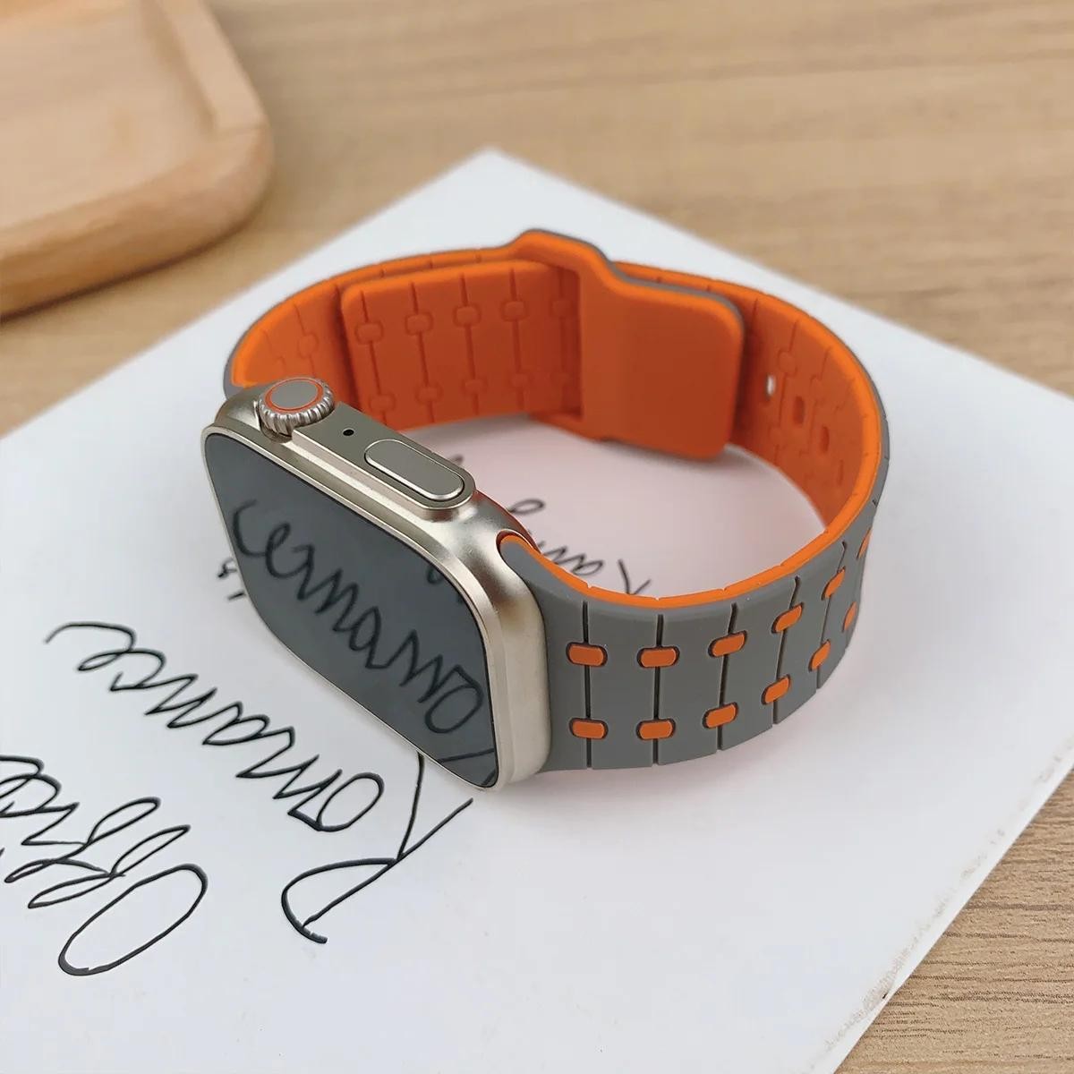 Silicone Band for Apple Watch Strap for Iwatch 11 10 9 8 7 6 5 3 Se Ultra3 2 1
