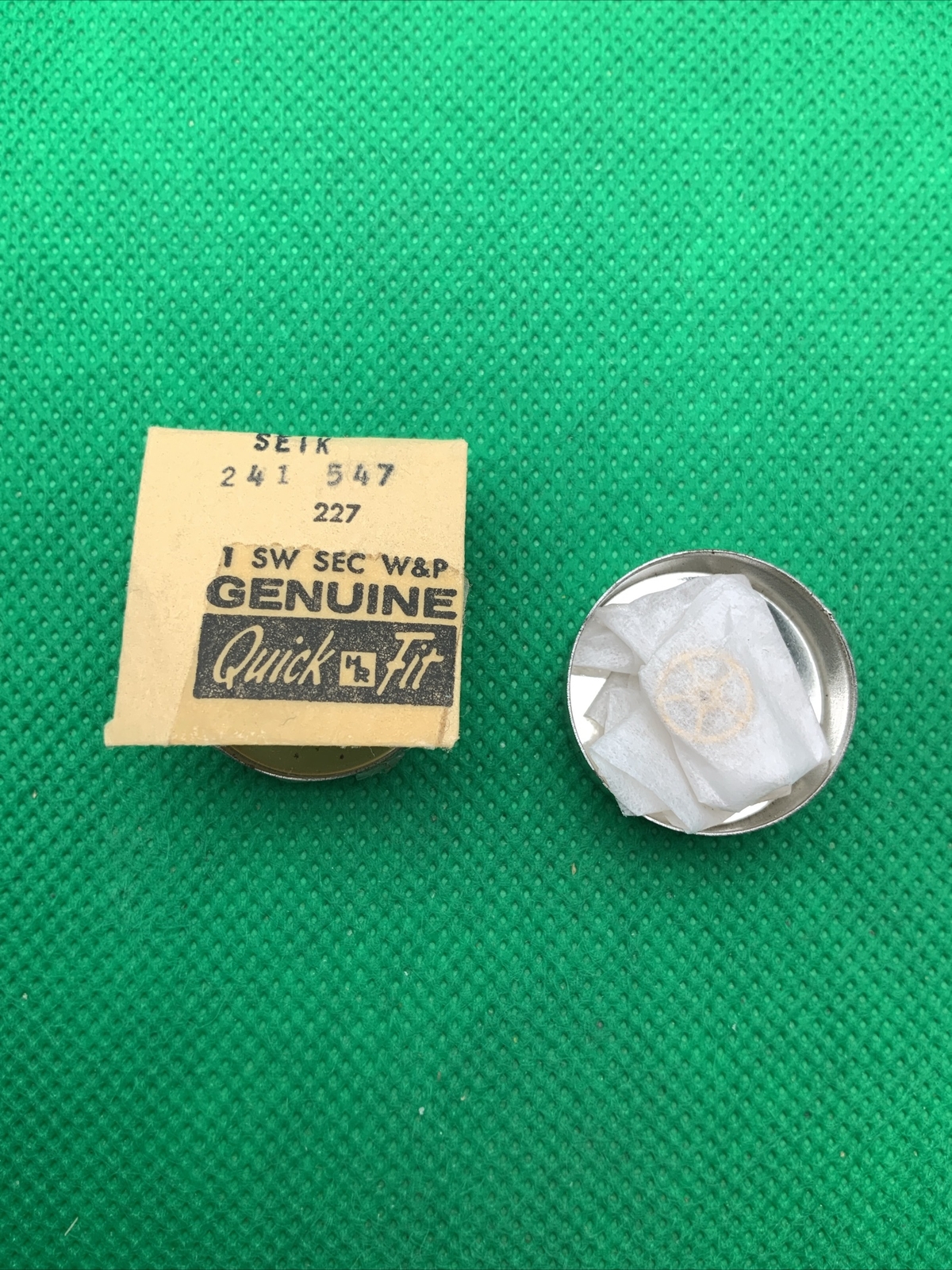 Quickfit For Seiko 241 547 Fourth Wheel, 241547, NOS