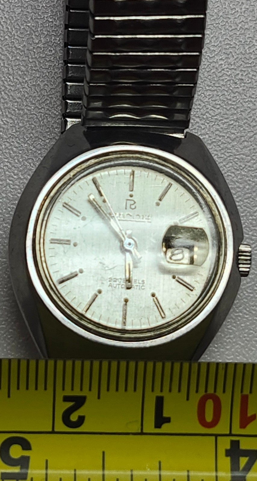 Ricoh Automatic 22 Jewels Japan Watch Movement Case & Band – For Parts