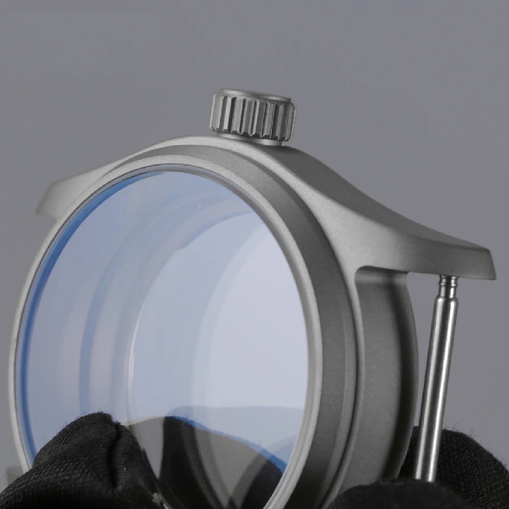 Titanium Diving Watch Case fits NH34 NH35 NH38 NH70 Sapphire 20BAR Accessory