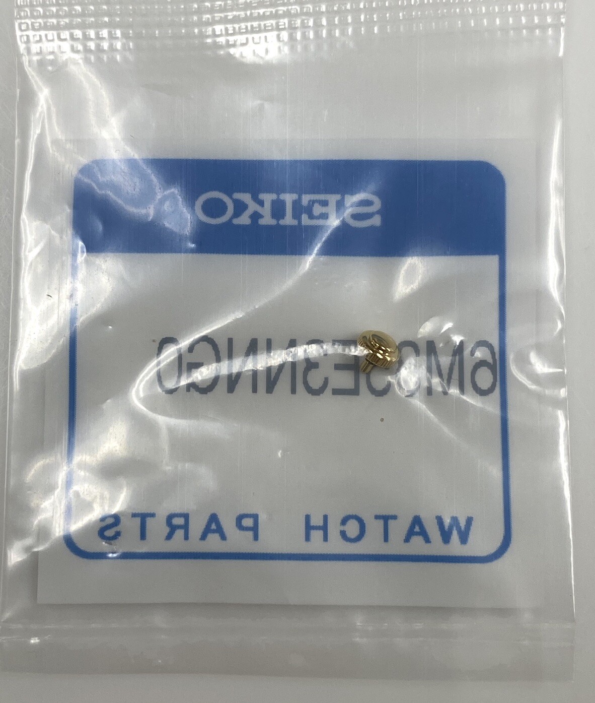 ORIGINAL SEIKO GOLD COLOR CROWN 6M35E3NNG0 for V400, 1N00, 4N00, 4N01