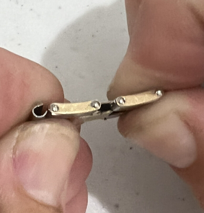 Rolex 2 Links 14K Gold Two Tone Rare Stretch See Photos Authentic Original
