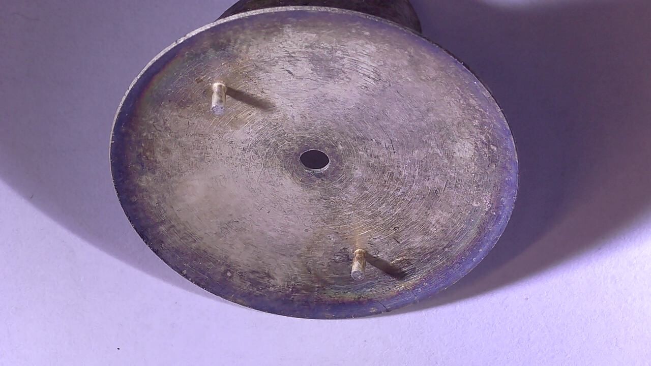 Lip Watch Diameter 27.40 Mm An Old Metal Dial Lip Stock