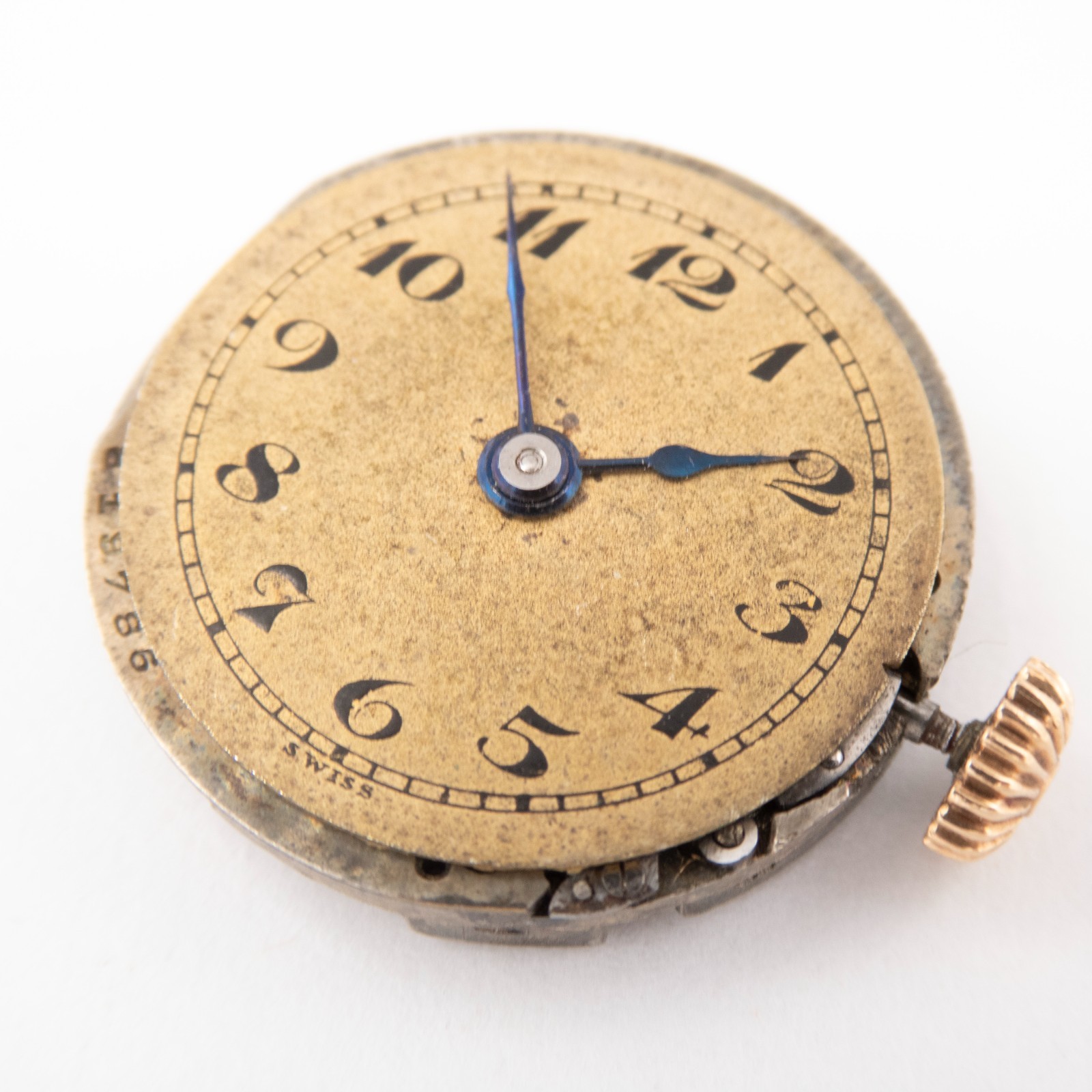 Vintage M. Blum 20.9 x 4.8 mm 16-Jewel Wristwatch Movement