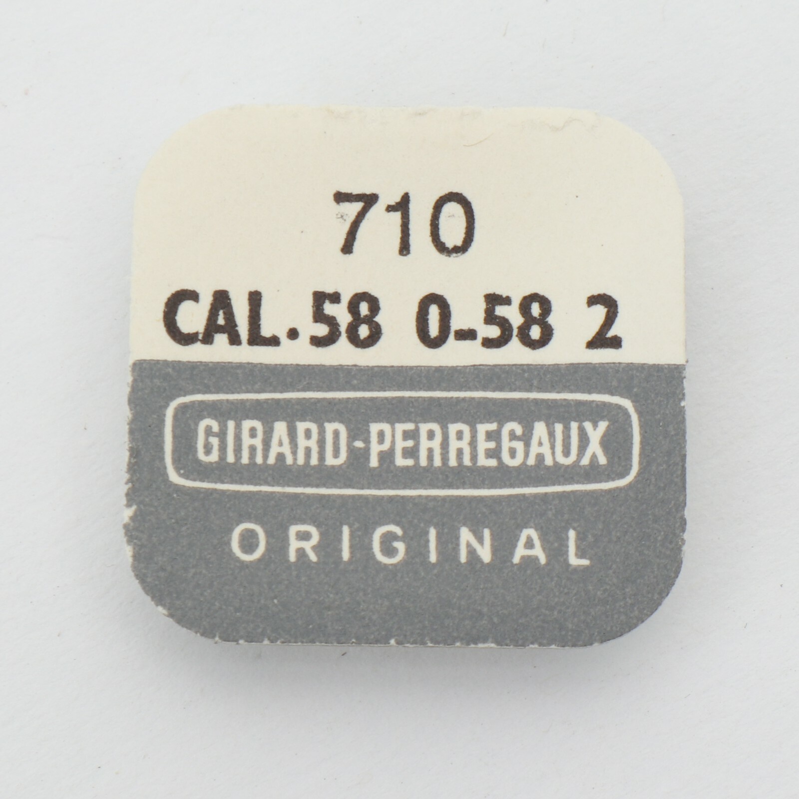 Girard Perregaux 58-0 Pallet Fork Watch Part Watchmakers #710 New Stock (PFC)