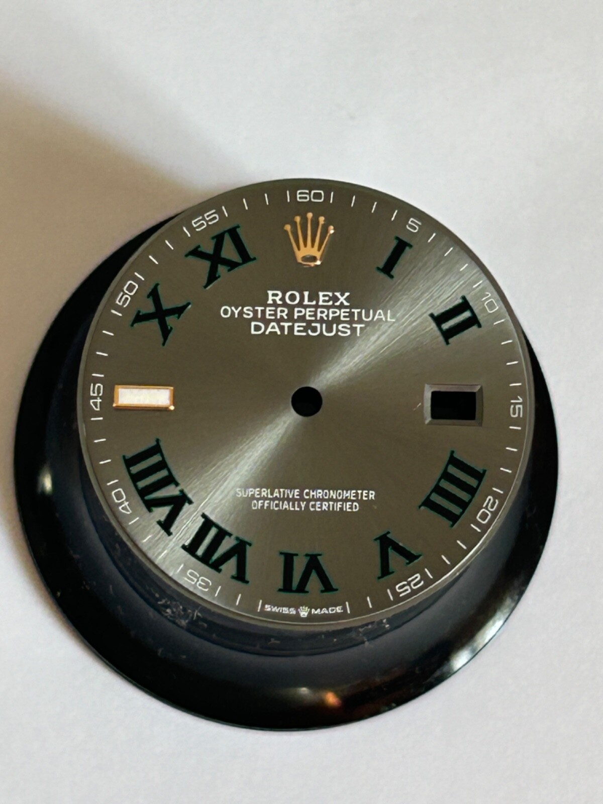 NEW Original Rolex Wimbledon 126231 Datejust 36mm Two-Tone Rose Gold Dial