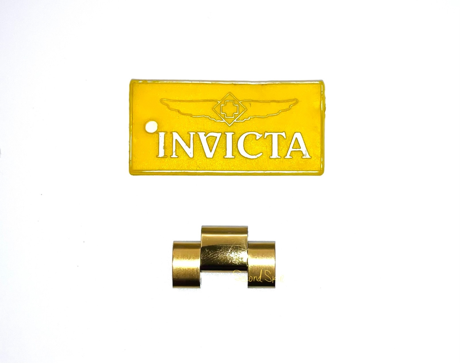 INVICTA 22587 Men’s Watch Link Gold Stainless Steel Extension Extra 1pc