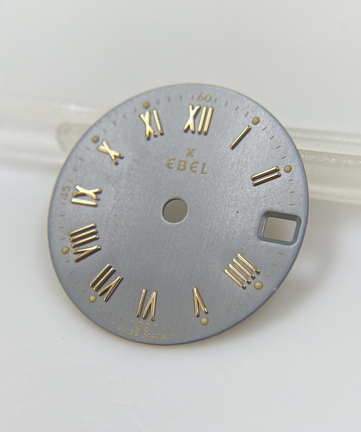 Original New Ebel 1911 Ladies Ref. 188901 Grey/Gold Roman Numeral 18.8mm Dial