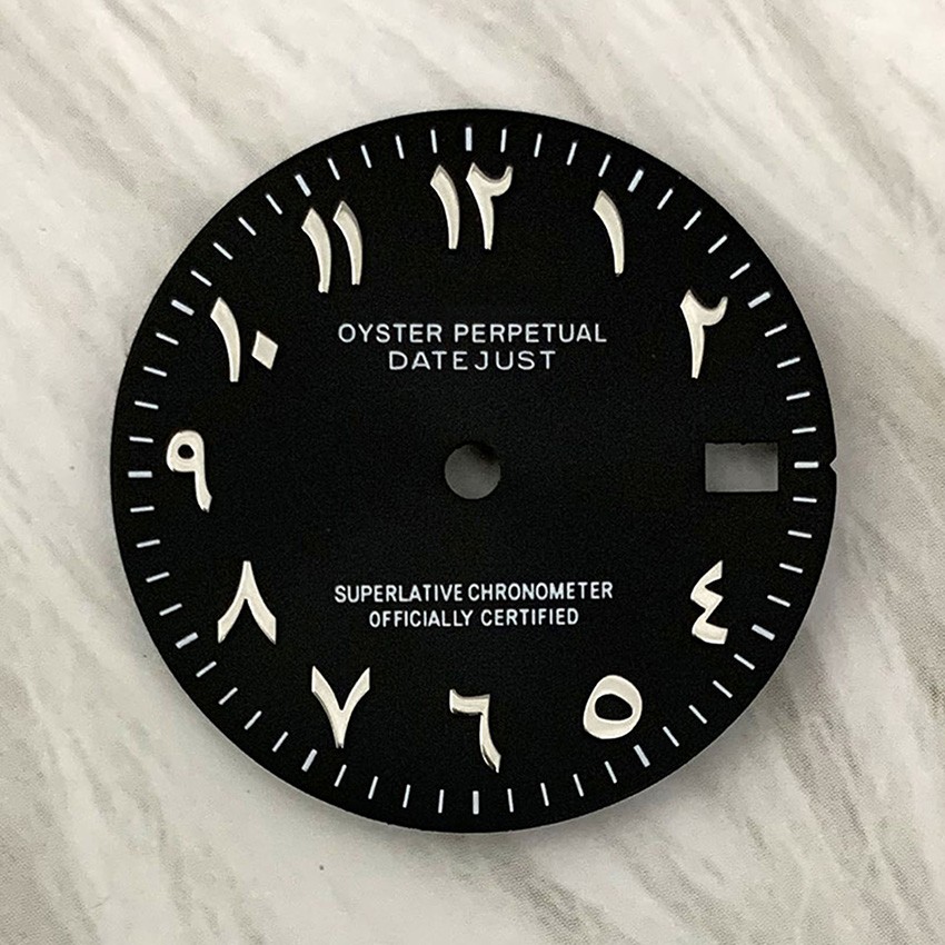 28.5mm Sunburst Watch Dial Watch Accessories for NH35/NH36 Automatic Movement